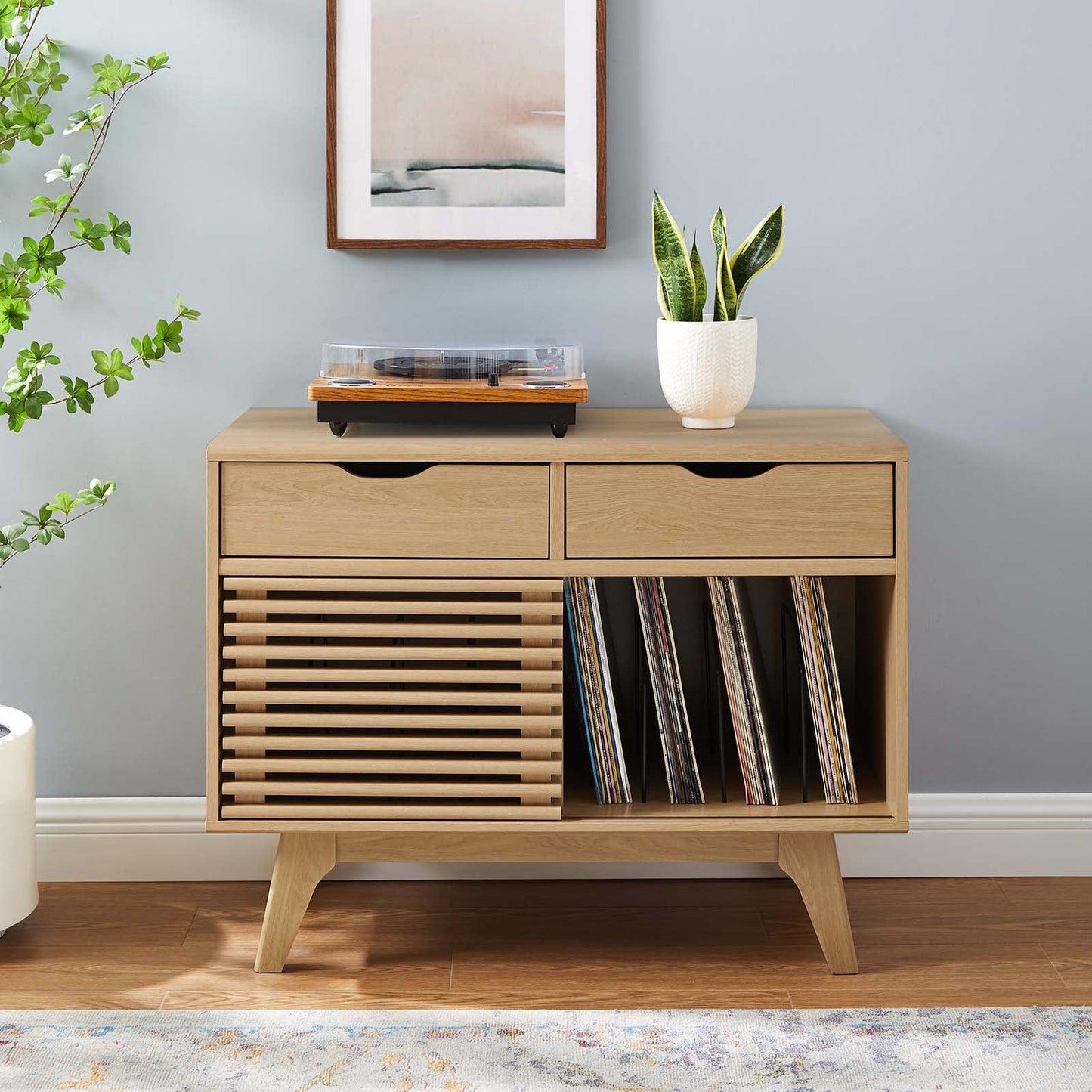 Modway Render Vinyl Record Display Stand | Stands | Modishstore-18