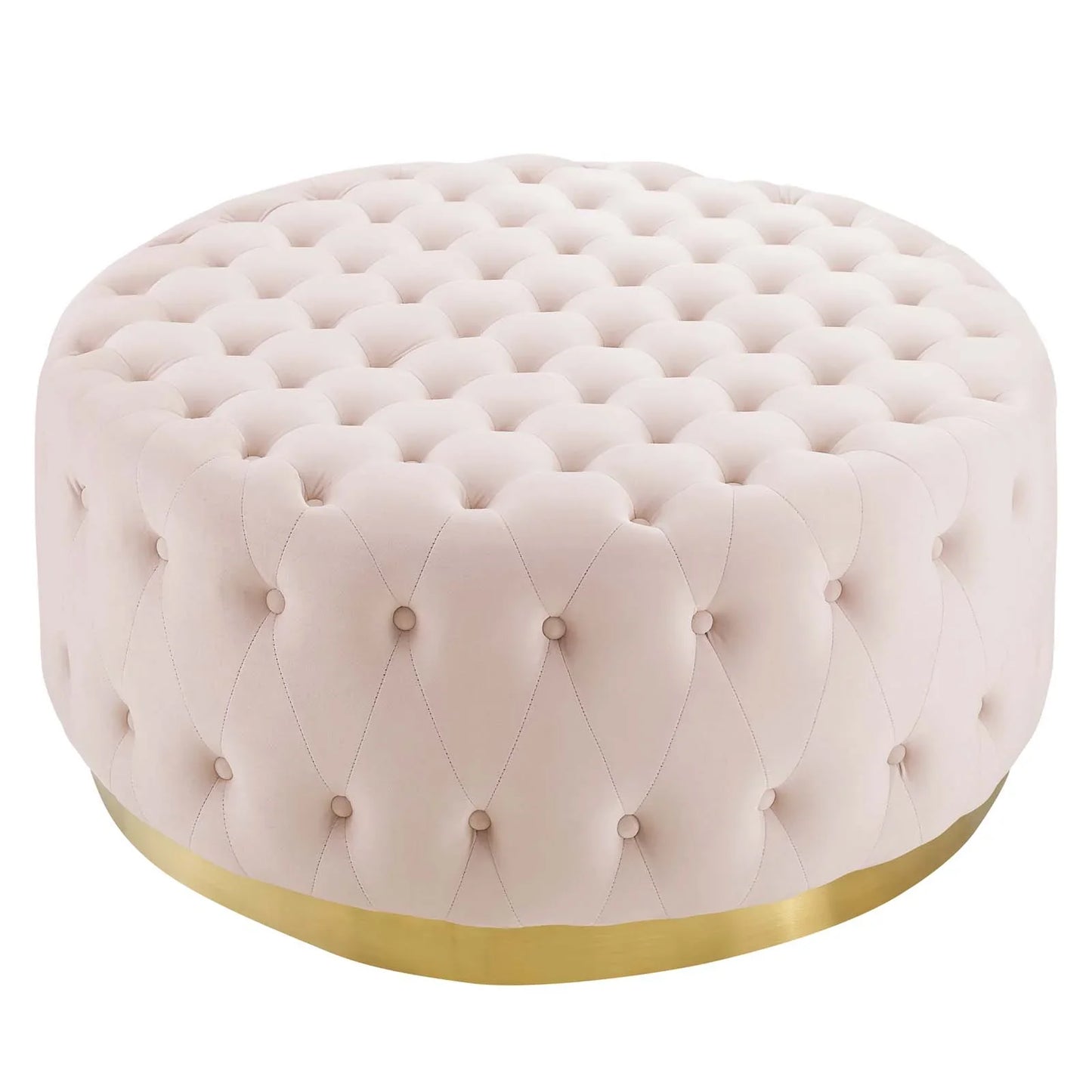 Modway Ensconce Tufted Performance Velvet Round Ottoman - EEI-4326