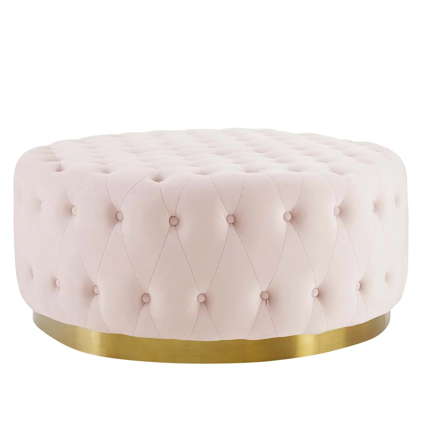 Modway Ensconce Tufted Performance Velvet Round Ottoman - EEI-4326