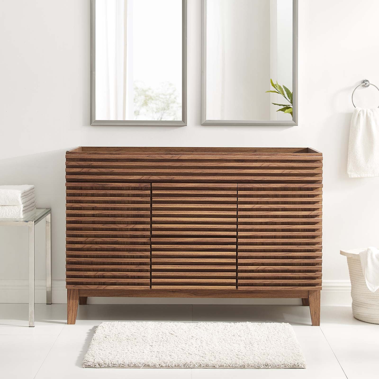 Render 48" Double Bathroom Vanity Cabinet By Modway - EEI-4342 | Bathroom Accessories | Modishstore - 27