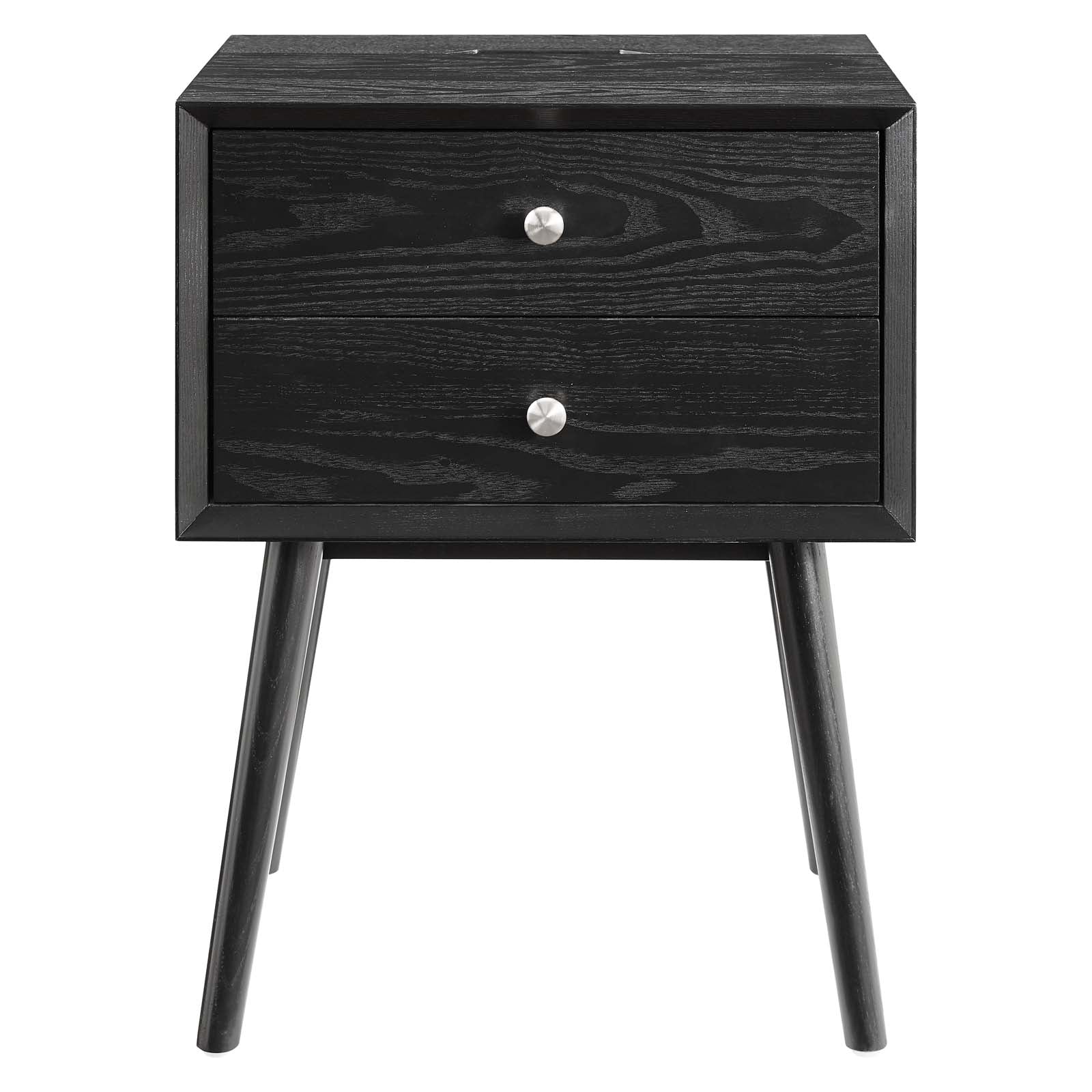 Modway Ember Wood Nightstand With USB Ports | Nightstands | 
