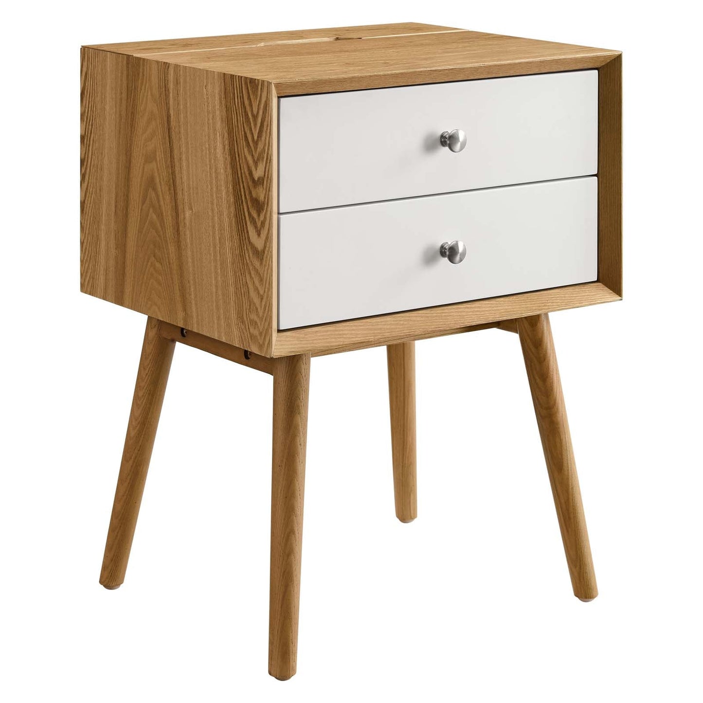 Modway Ember Wood Nightstand With USB Ports | Nightstands | 