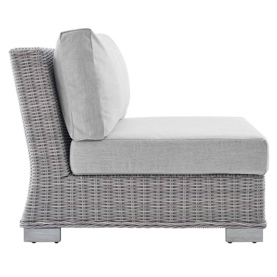 Modway Conway Sunbrella® Outdoor Patio Wicker Rattan 9-Piece Sectional Sofa Set | Outdoor Sofas, Loveseats & Sectionals | 