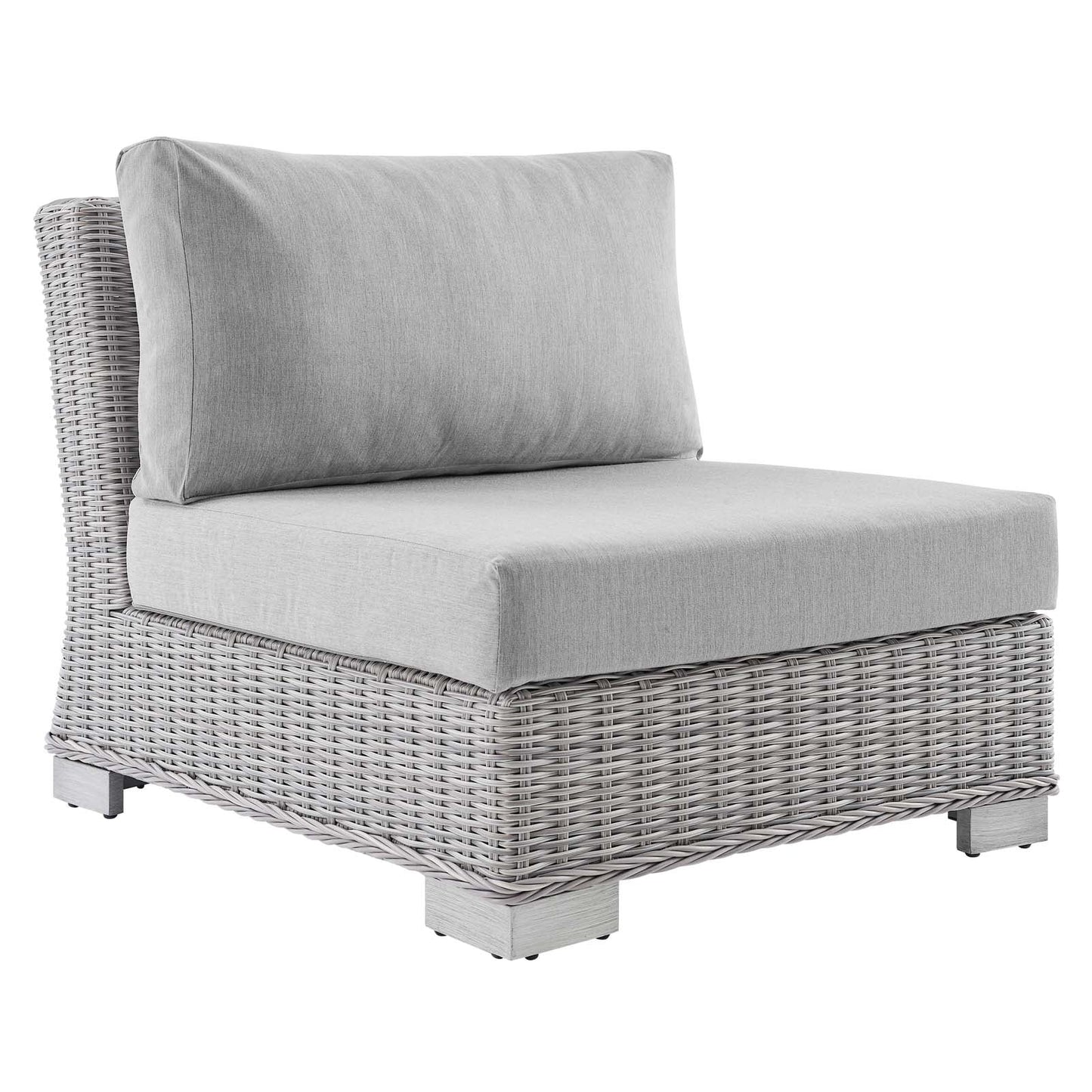 Modway Conway Sunbrella® Outdoor Patio Wicker Rattan 6-Piece Furniture Set | Outdoor Sofas, Loveseats & Sectionals | 