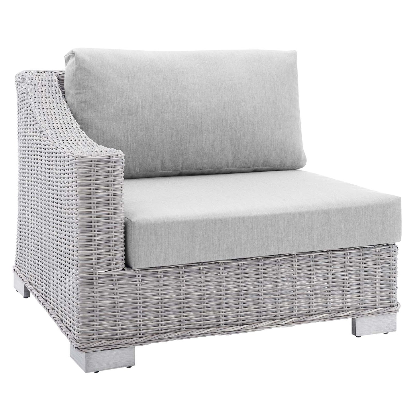 Modway Conway Sunbrella® Outdoor Patio Wicker Rattan 6-Piece Furniture Set | Outdoor Sofas, Loveseats & Sectionals | 
