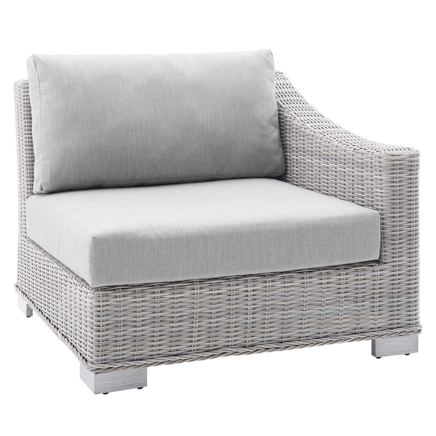 Modway Conway Sunbrella® Outdoor Patio Wicker Rattan 6-Piece Furniture Set | Outdoor Sofas, Loveseats & Sectionals | 