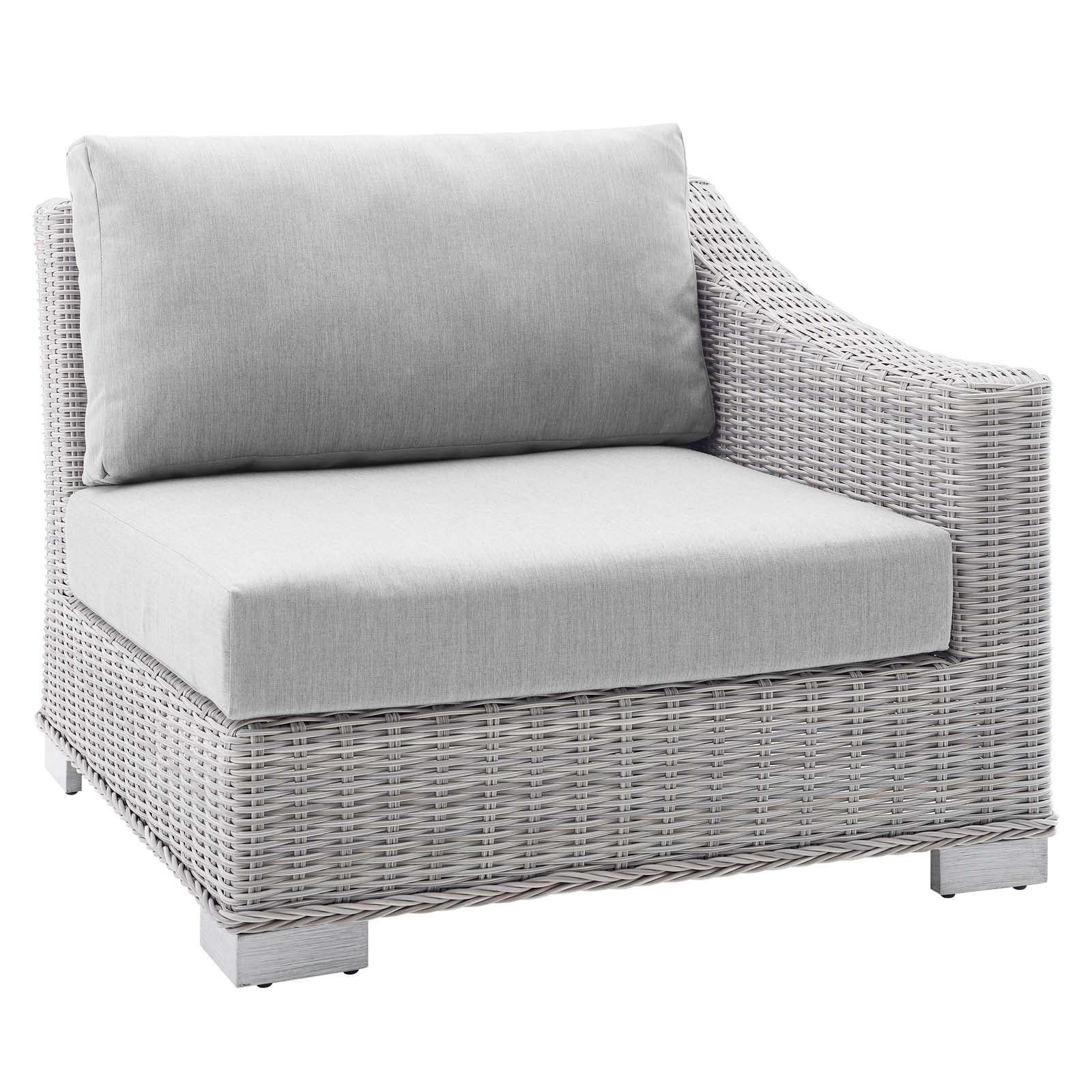 Modway Conway Sunbrella® Outdoor Patio Wicker Rattan 6-Piece Furniture Set | Outdoor Sofas, Loveseats & Sectionals | 