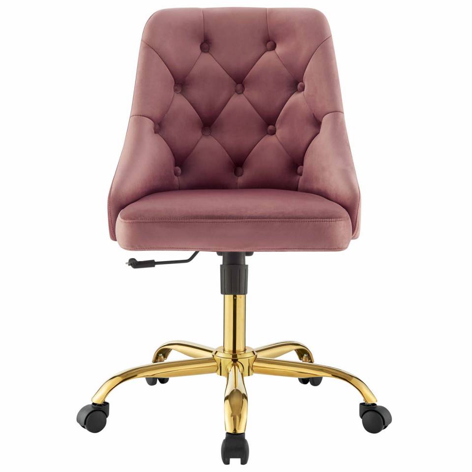 Modway Distinct Tufted Swivel Performance Velvet Office Chair | Office Chairs | 