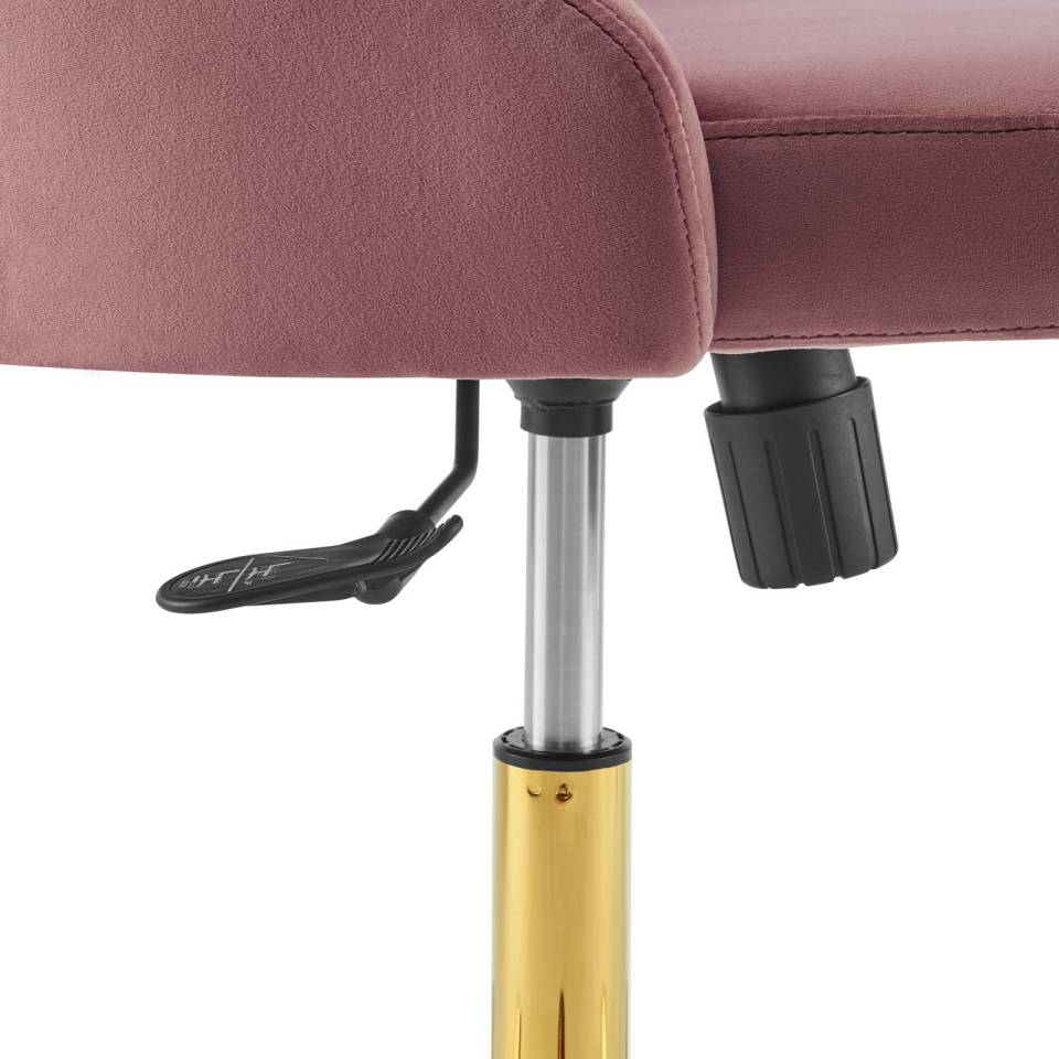 Modway Distinct Tufted Swivel Performance Velvet Office Chair | Office Chairs | 