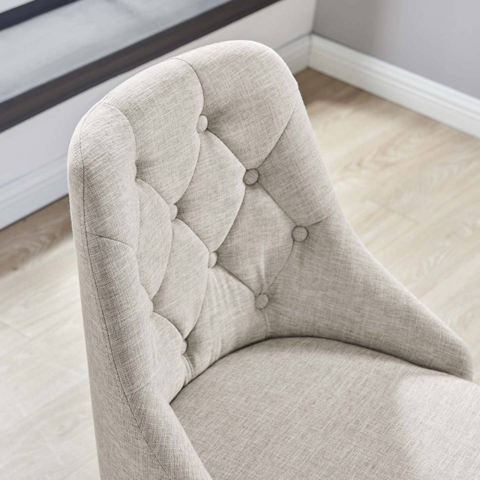 Modway Distinct Tufted Swivel Upholstered Office Chair | Office Chairs