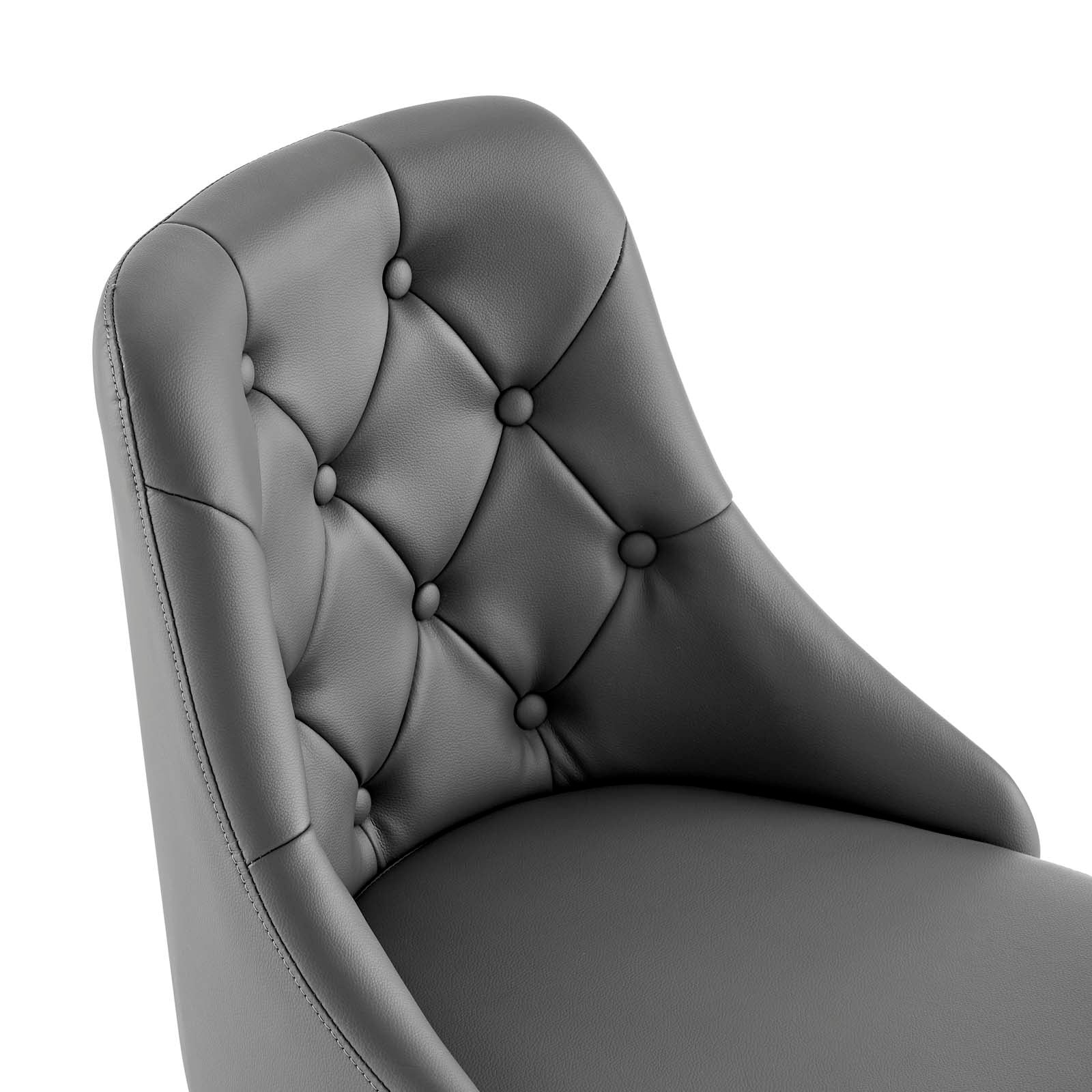 Modway Distinct Tufted Swivel Vegan Leather Office Chair | Office Chairs | 