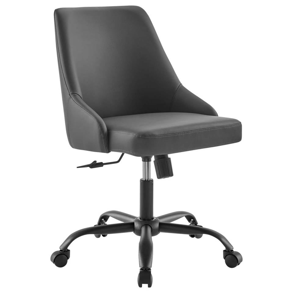 Modway Designate Swivel Vegan Leather Office Chair | Office Chairs | 