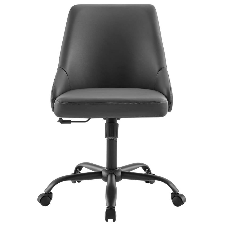 Modway Designate Swivel Vegan Leather Office Chair | Office Chairs | 