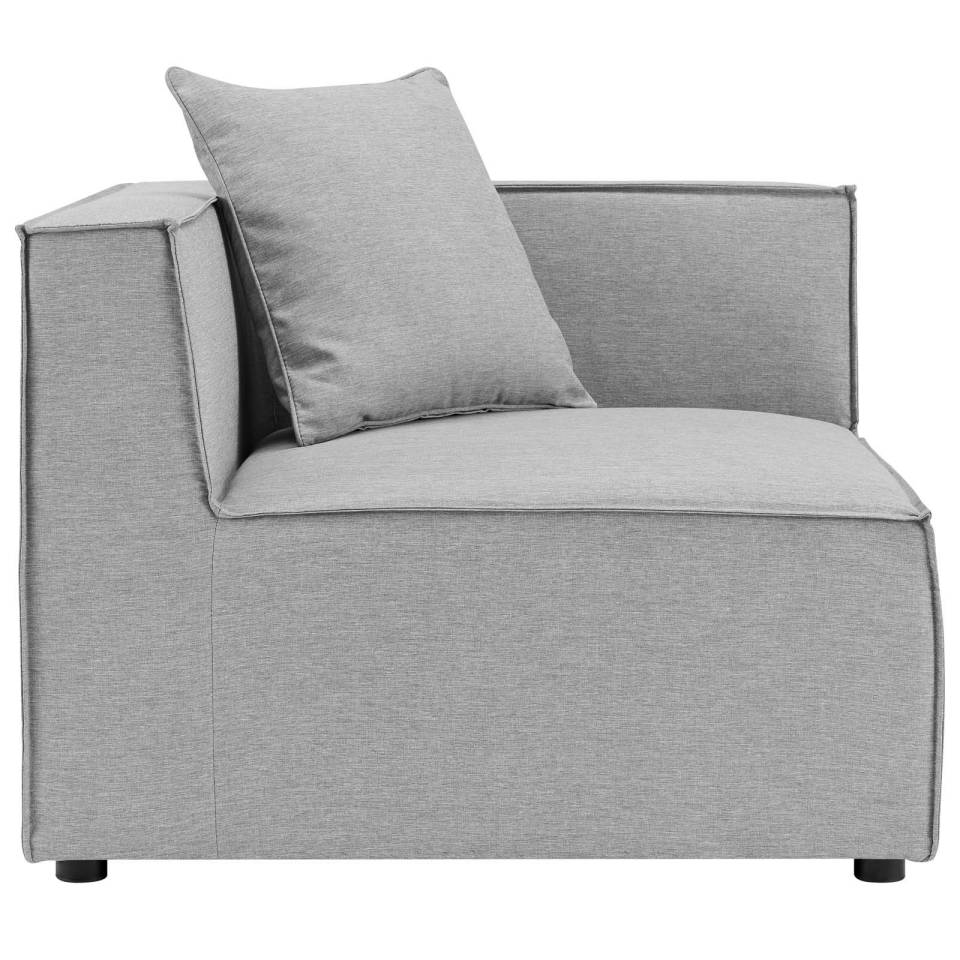 Modway Saybrook Outdoor Patio Upholstered Loveseat and Ottoman Set | Outdoor Sofas, Loveseats & Sectionals | Modishstore-8