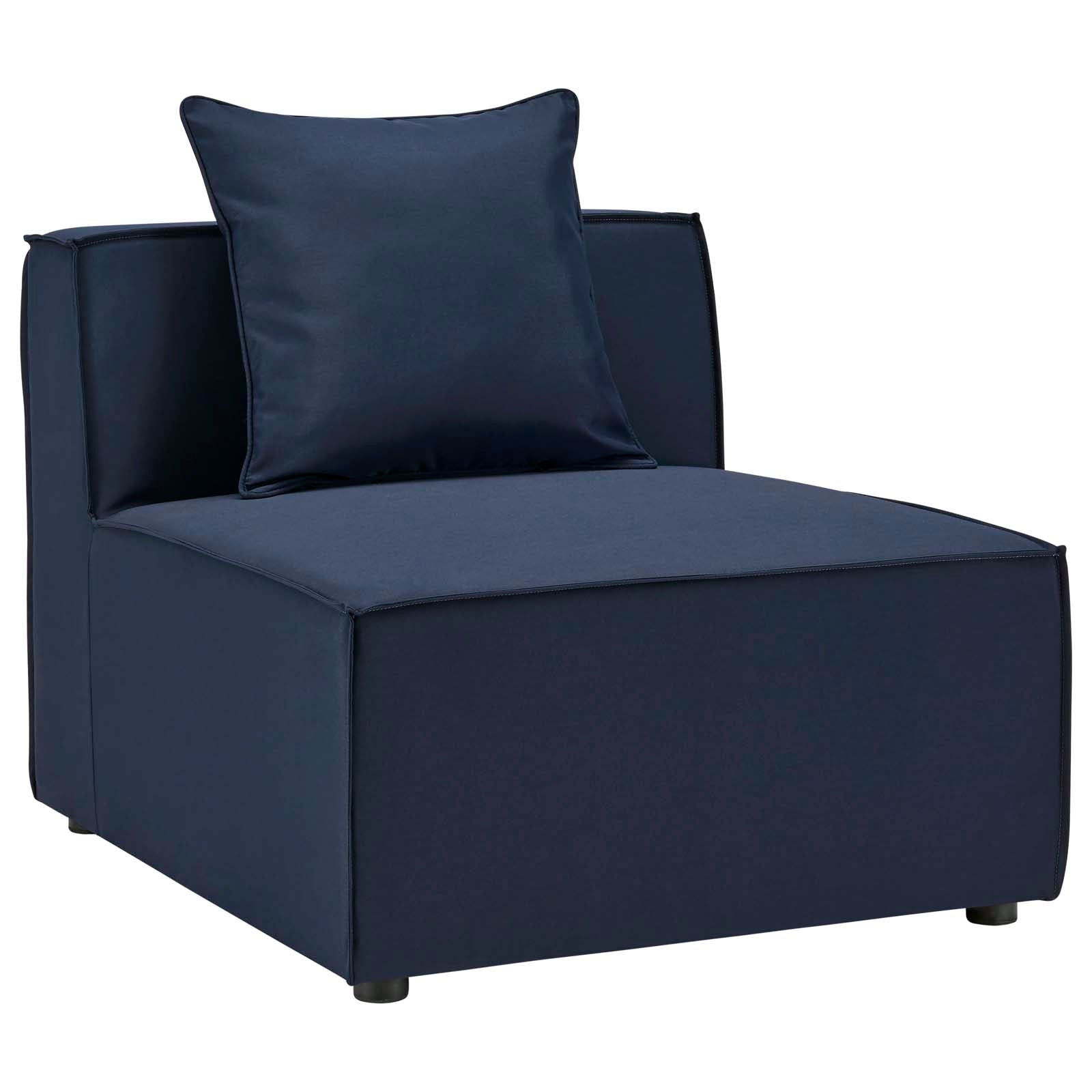 Modway Saybrook Outdoor Patio Upholstered 4-Piece Sectional Sofa | Outdoor Sofas, Loveseats & Sectionals | Modishstore-14