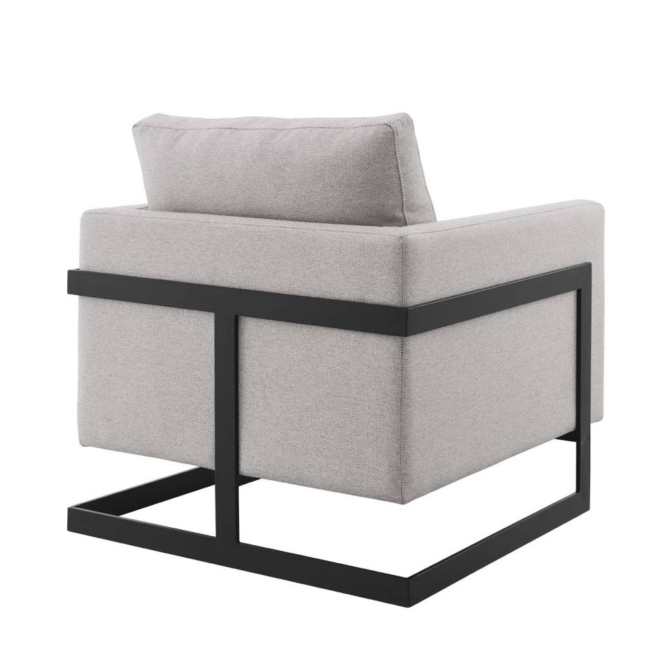 Modway Posse Upholstered Fabric Accent Chair | Accent Chairs | Modishstore-4