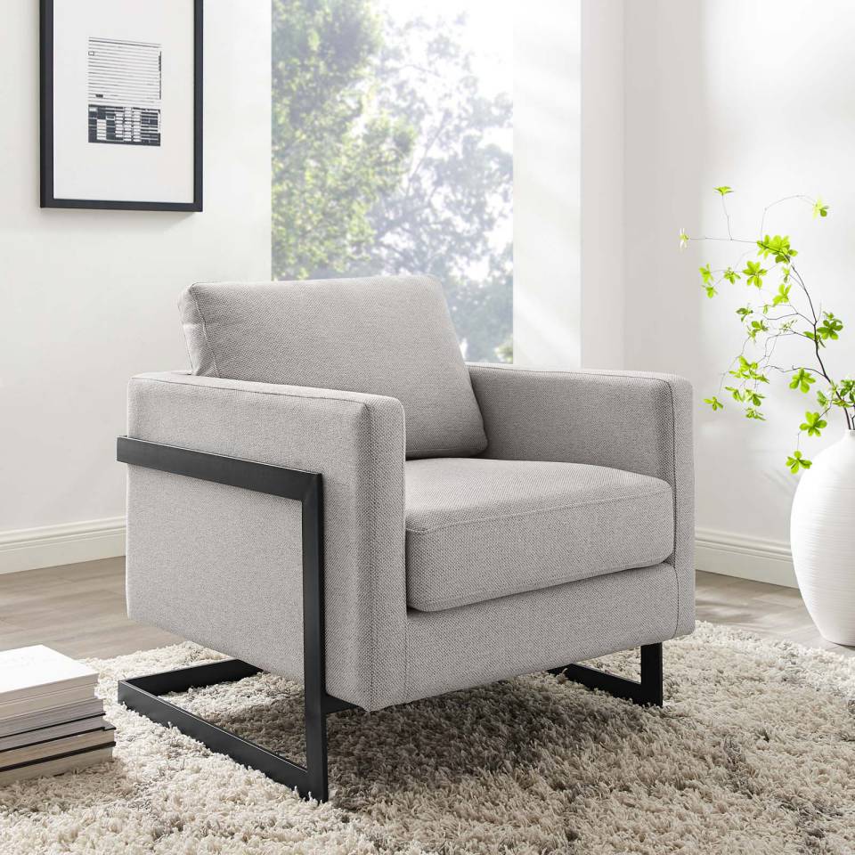Modway Posse Upholstered Fabric Accent Chair | Accent Chairs | Modishstore