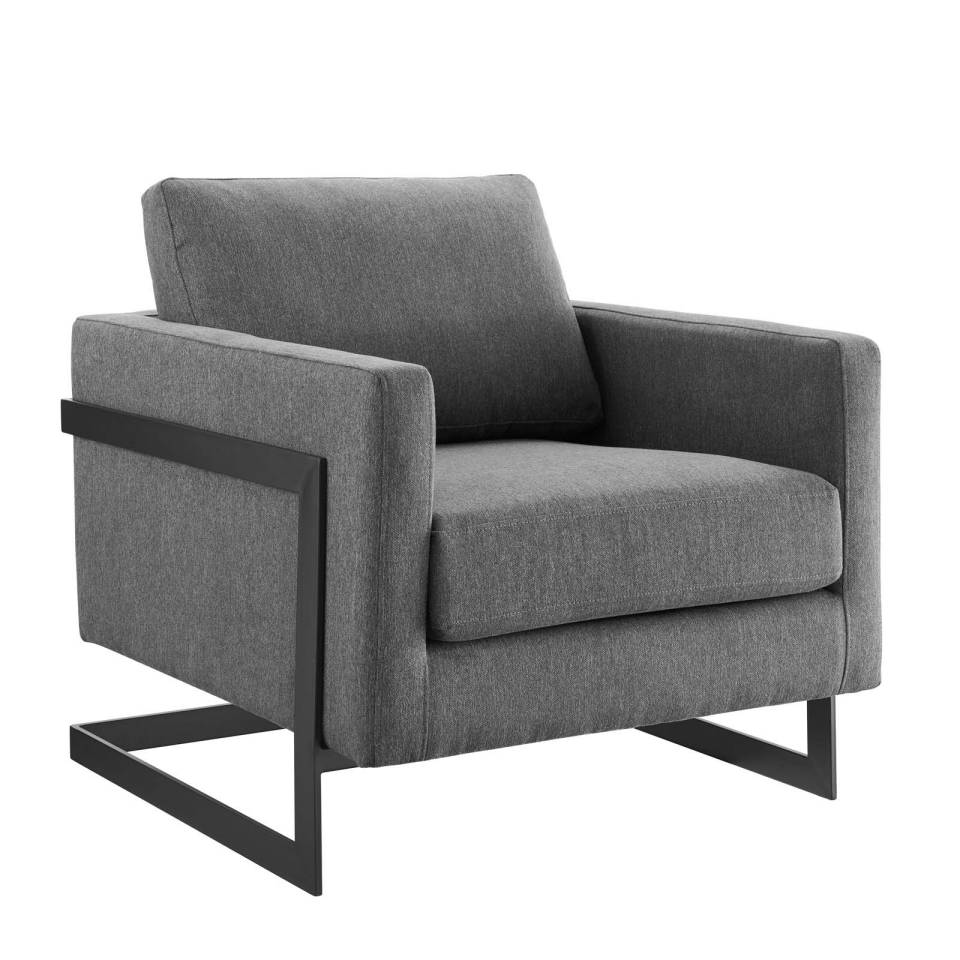 Modway Posse Upholstered Fabric Accent Chair | Accent Chairs | Modishstore-9