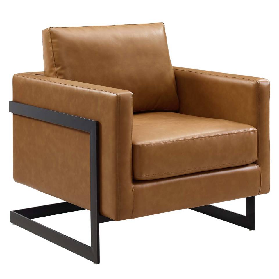 Modway Posse Vegan Leather Accent Chair | Accent Chairs | Modishstore-2