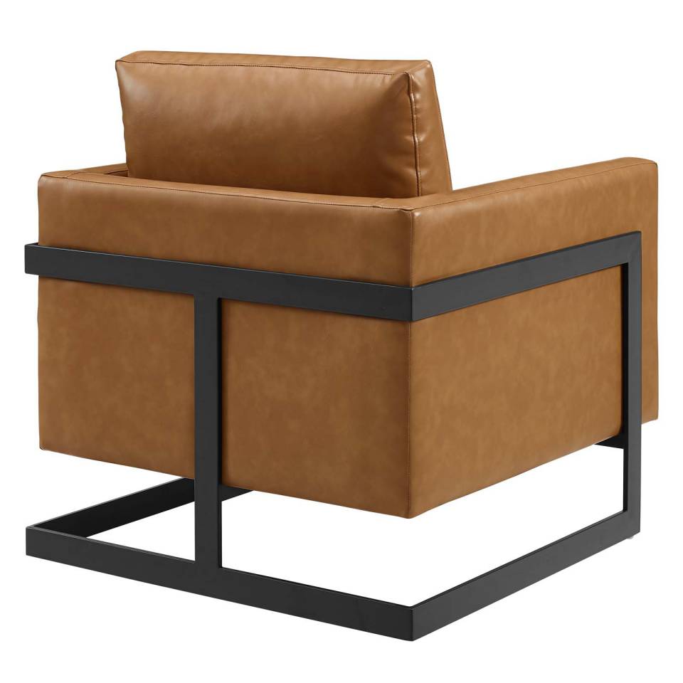 Modway Posse Vegan Leather Accent Chair | Accent Chairs | Modishstore-4
