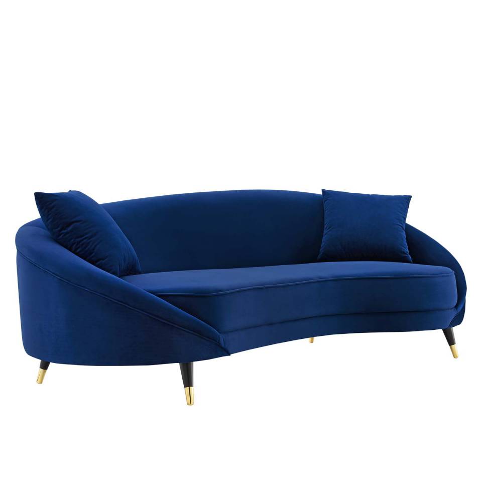 Modway Echo Performance Velvet Sofa | Sofas | 