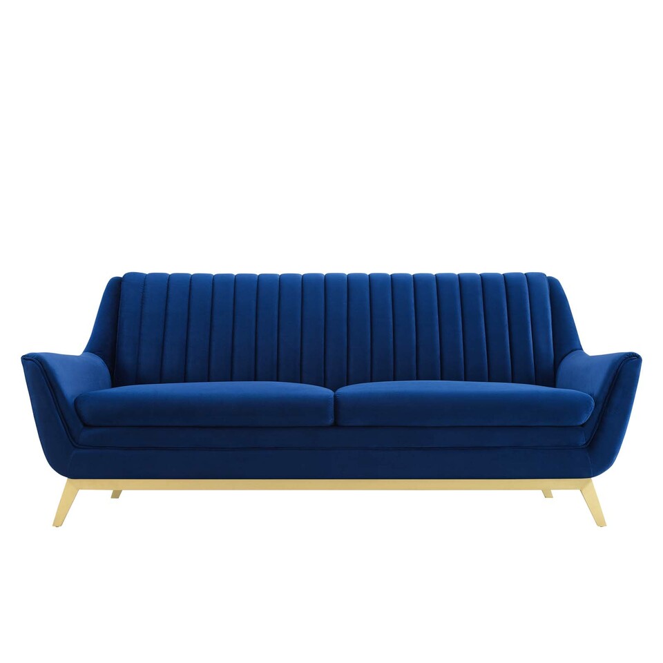 Winsome Channel Tufted Performance Velvet Sofa By Modway | Sofas | Modishstore-15