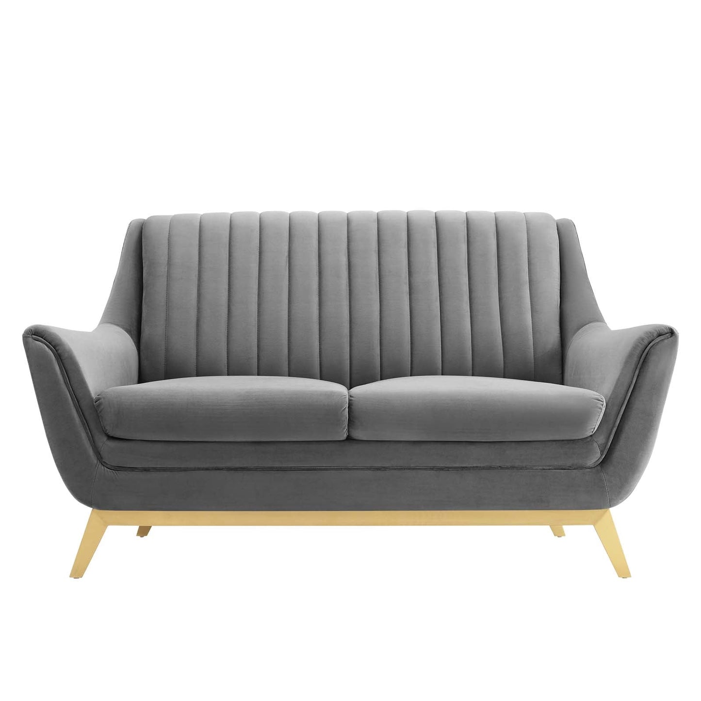 Winsome Channel Tufted Performance Velvet Loveseat By Modway | Loveseats | Modishstore-10