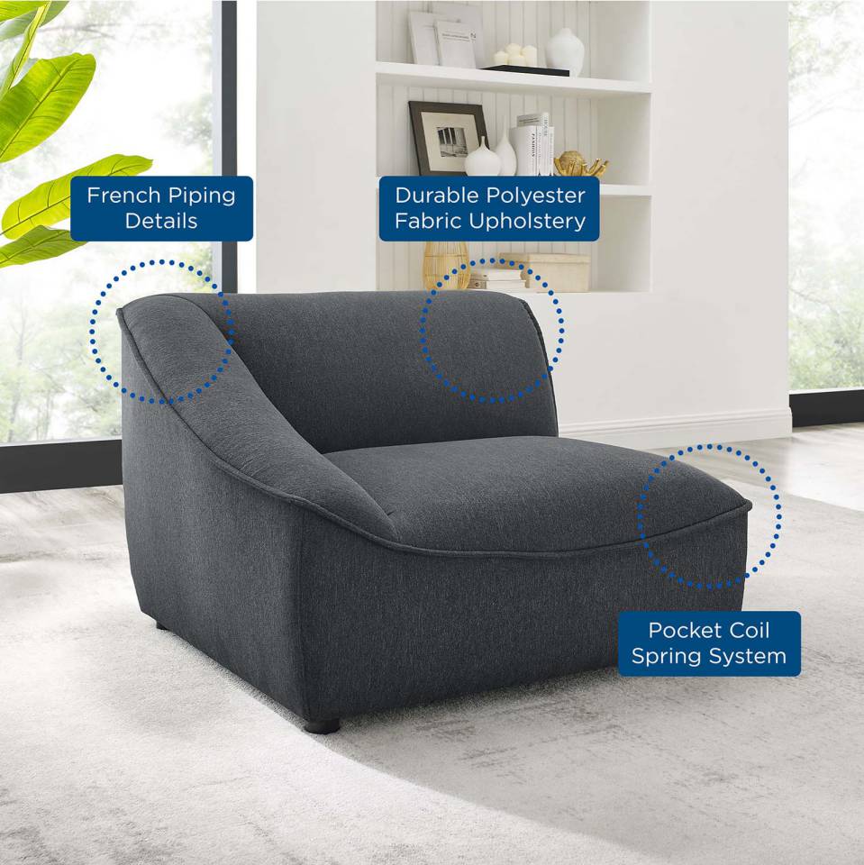 Modway Comprise Left-Arm Sectional Sofa Chair | Sofas | 