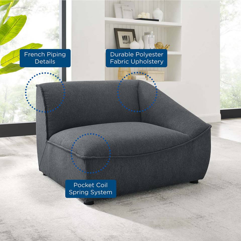 Modway Comprise Right-Arm Sectional Sofa Chair | Sofas | 