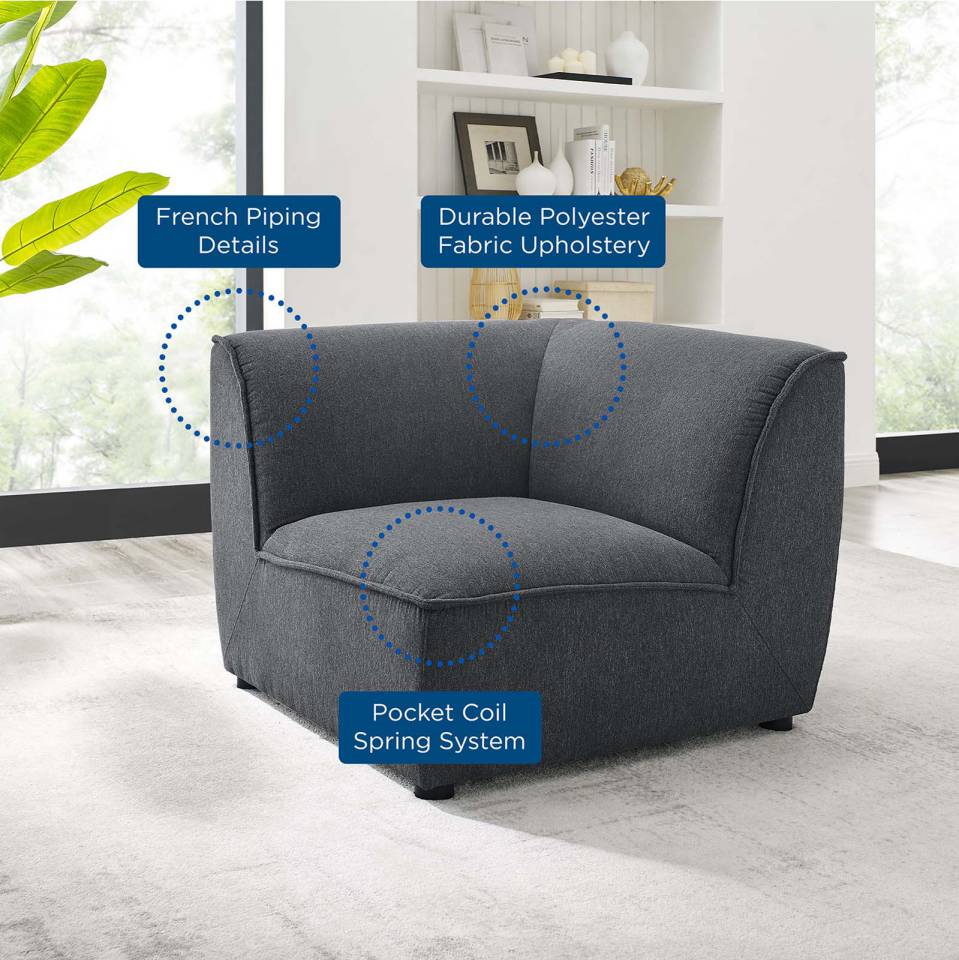 Modway Comprise Corner Sectional Sofa Chair | Sofas | 