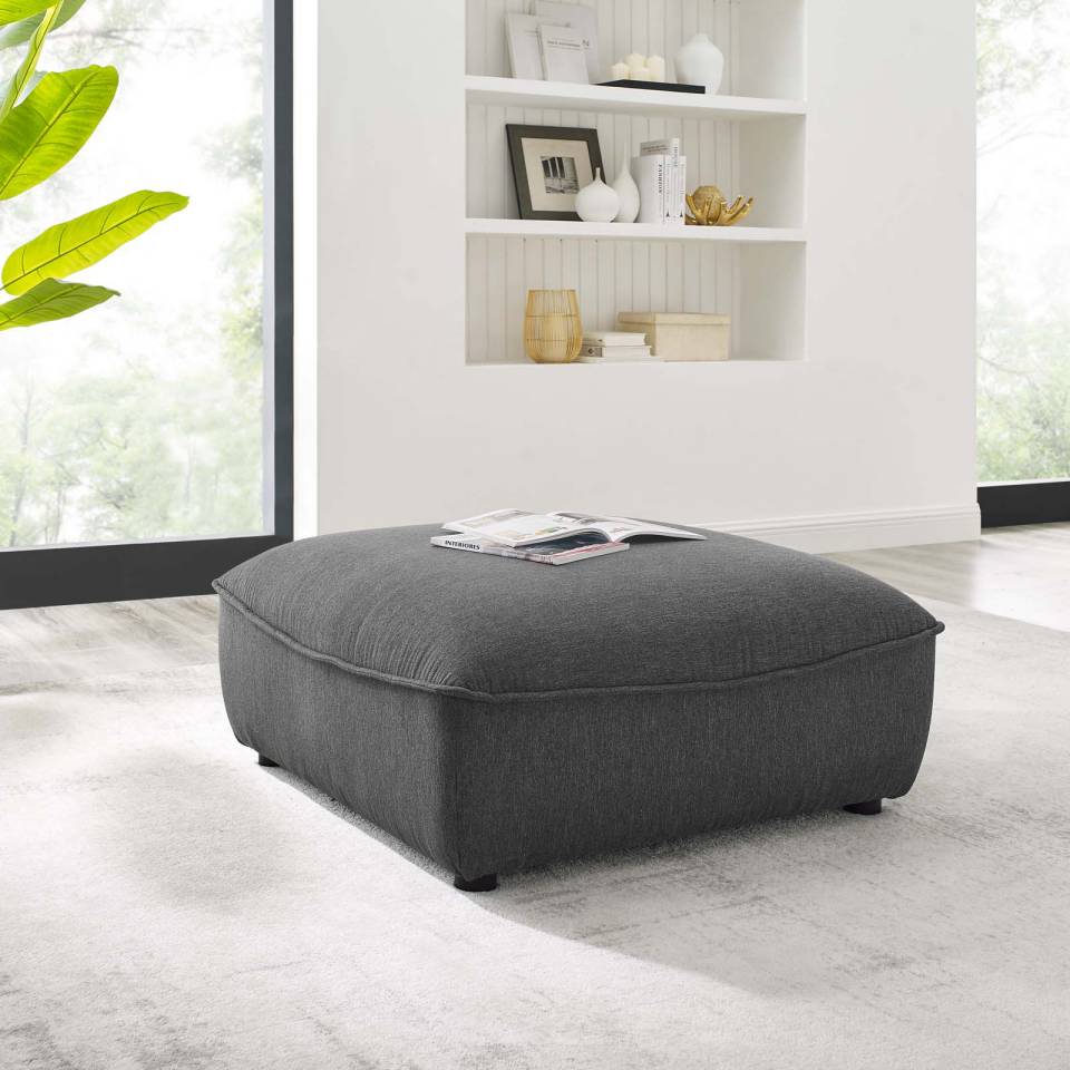 Modway Comprise Sectional Sofa Ottoman | Ottomans