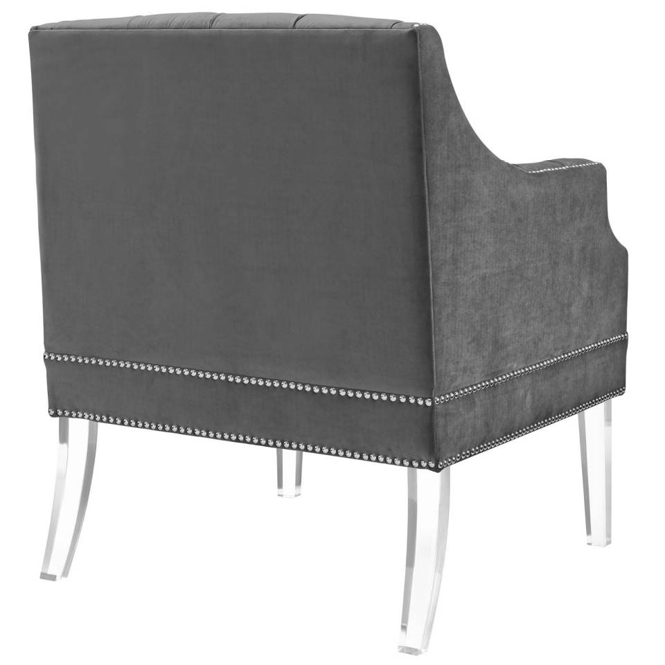 Modway Proverbial Armchair Performance Velvet Set of 2 | Armchairs | Modishstore-5