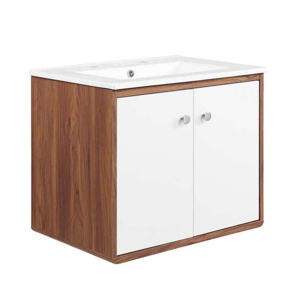 Modway Transmit 24" 	Wall-Mount Bathroom Vanity | Bathroom Accessories | Modishstore-6