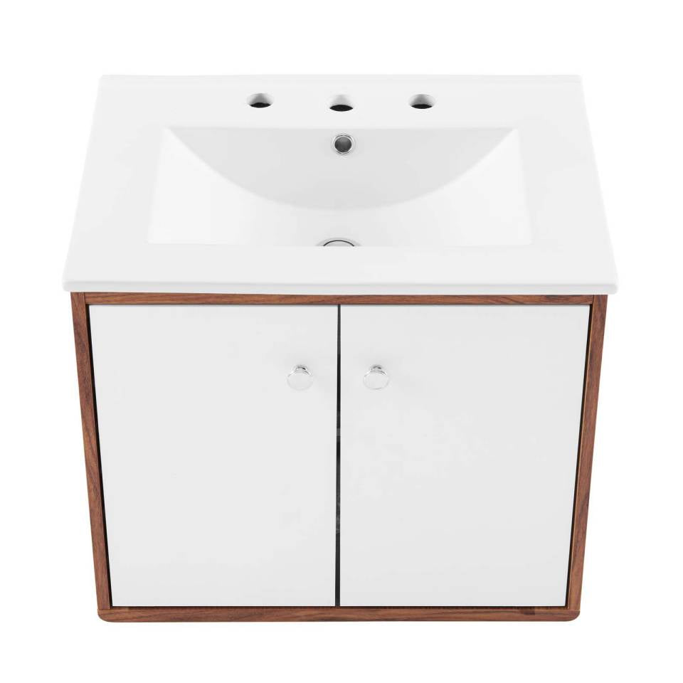 Modway Transmit 24" 	Wall-Mount Bathroom Vanity | Bathroom Accessories | Modishstore-3
