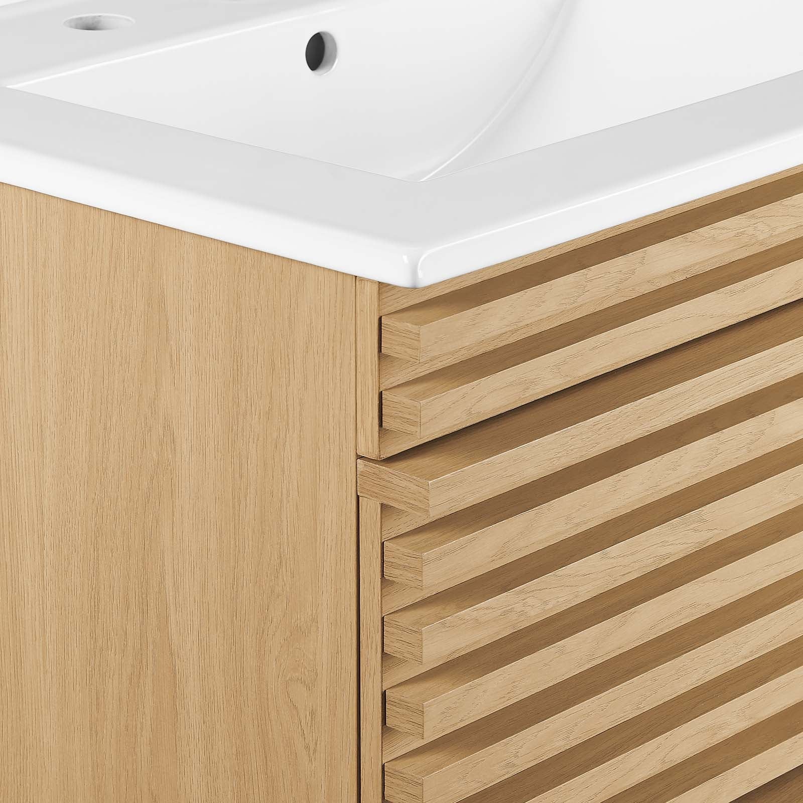 Modway Render 24" Wall-Mount Bathroom Vanity | Bathroom Accessories | Modishstore-29