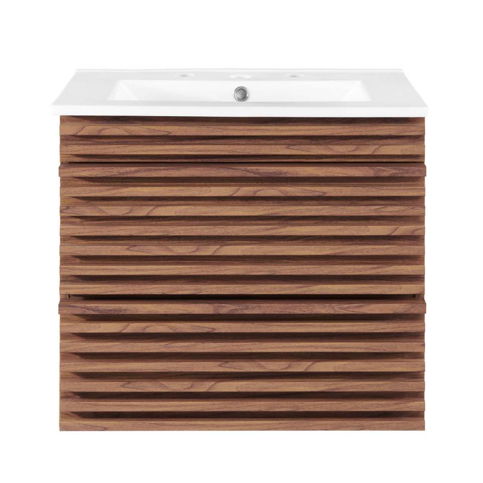 Modway Render 24" Wall-Mount Bathroom Vanity | Bathroom Accessories | Modishstore-10