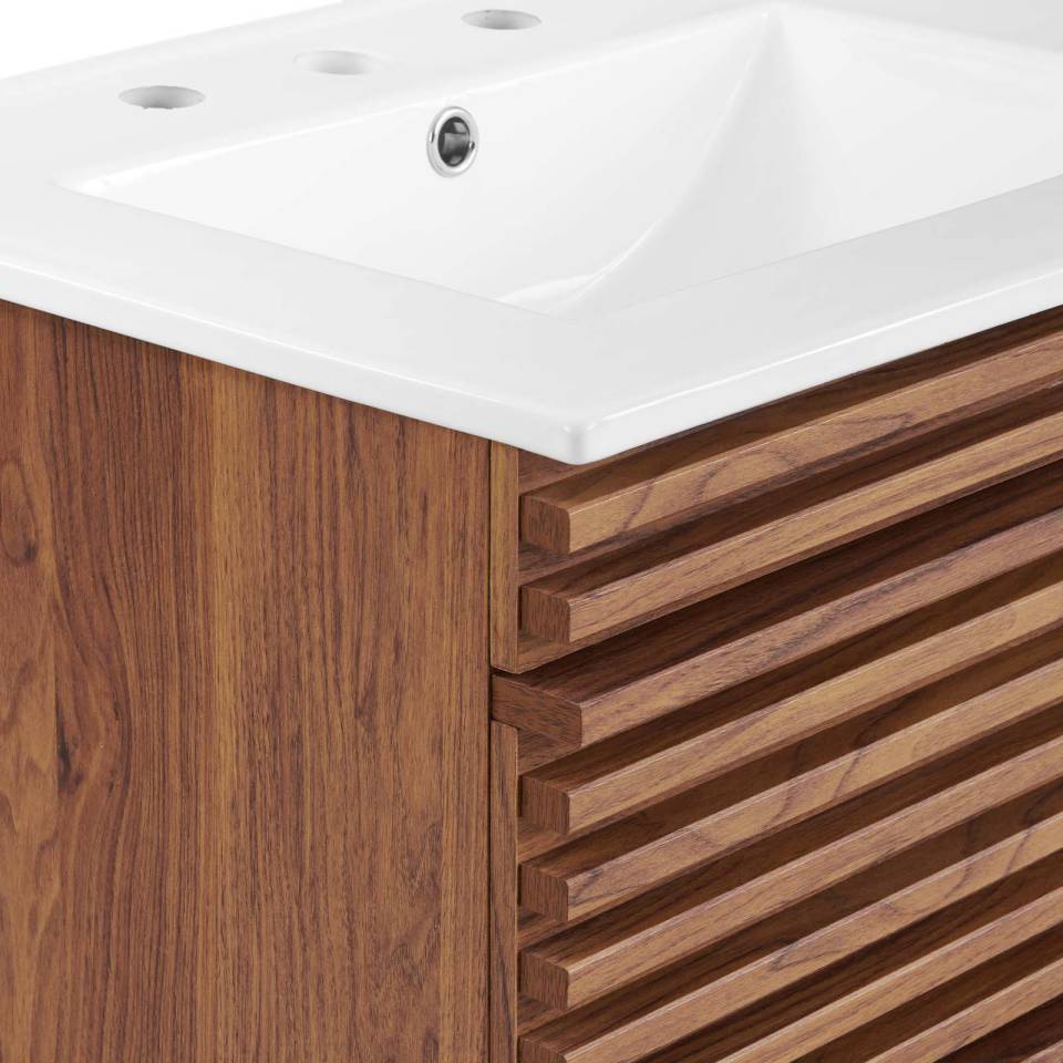 Modway Render 24" Wall-Mount Bathroom Vanity | Bathroom Accessories | Modishstore-4