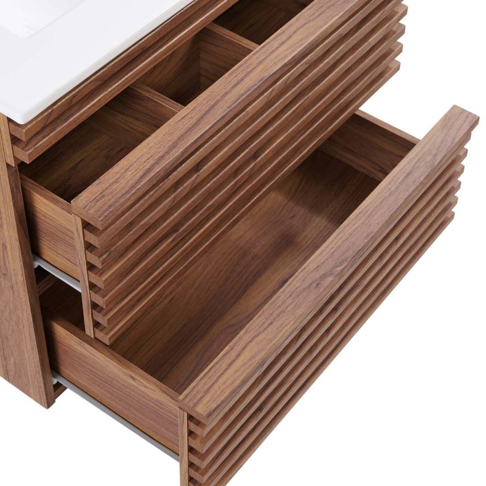 Modway Render 24" Wall-Mount Bathroom Vanity | Bathroom Accessories | Modishstore-5