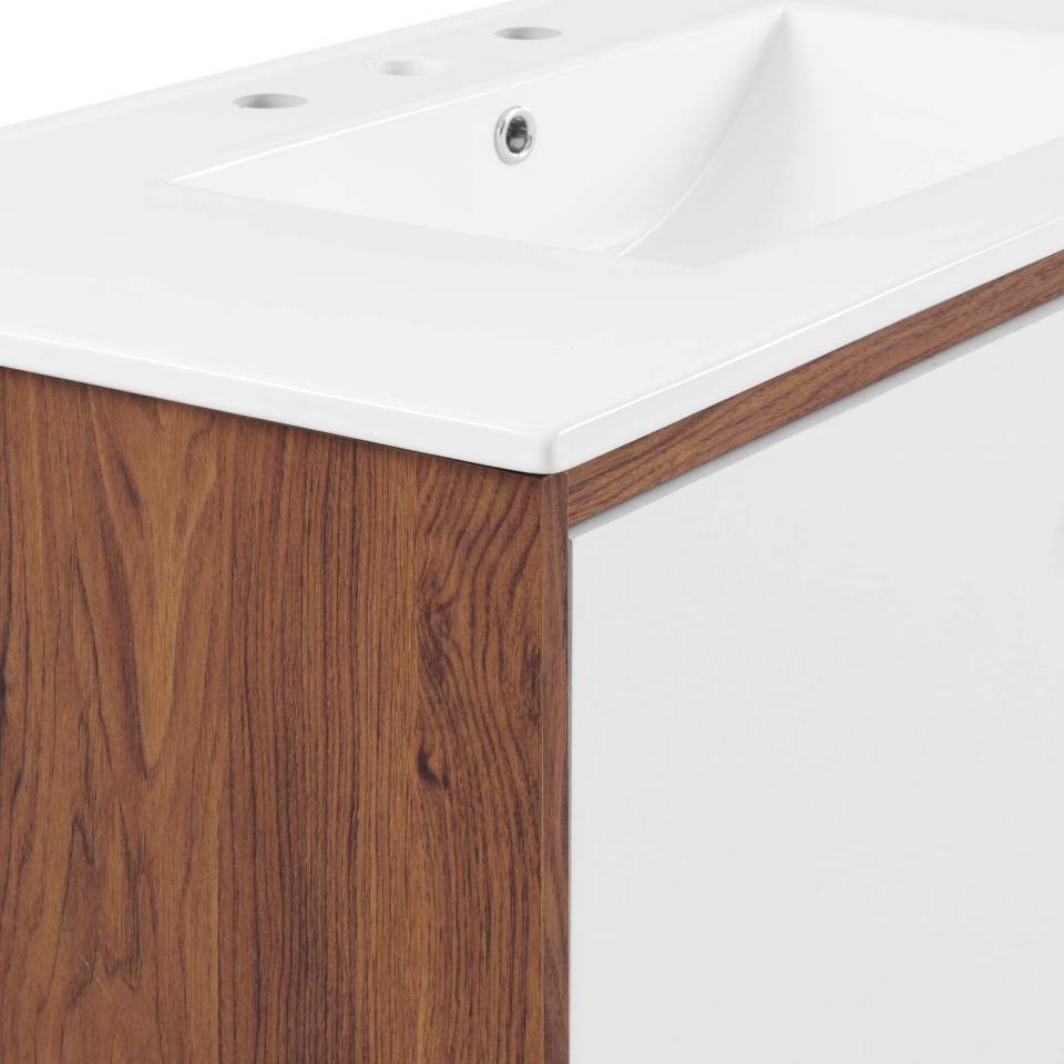 Modway Transmit 36" Wall-Mount Bathroom Vanity | Bathroom Accessories | Modishstore-4
