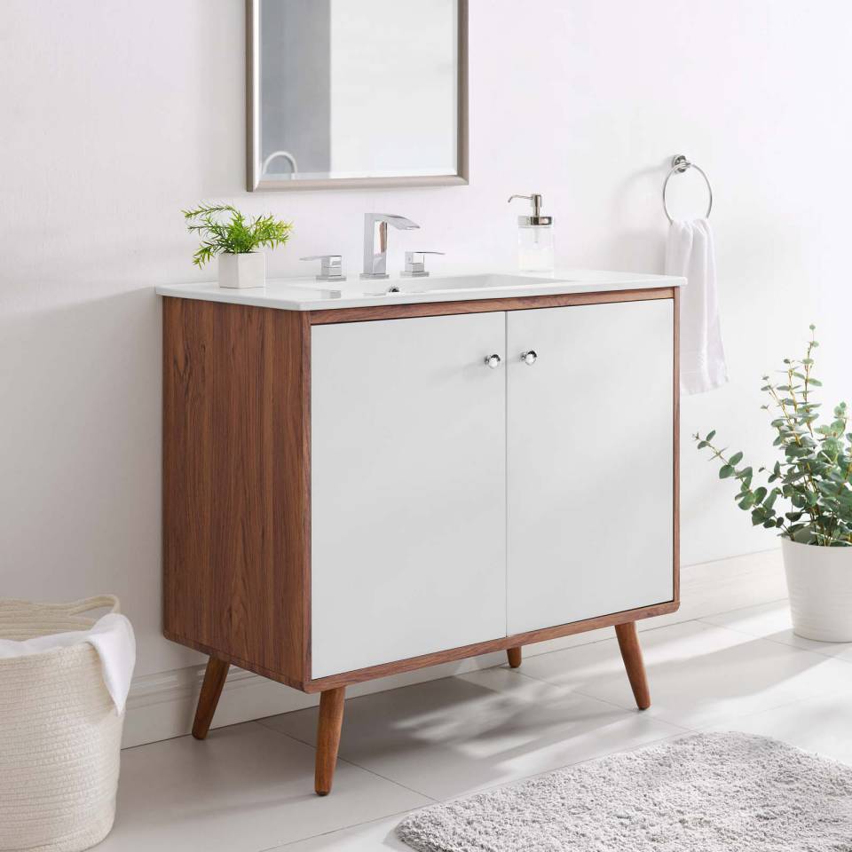 Modway Transmit 36" Bathroom Vanity | Bathroom Accessories | Modishstore