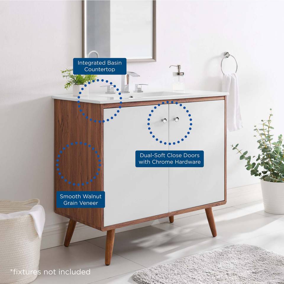 Modway Transmit 36" Bathroom Vanity | Bathroom Accessories | Modishstore-9