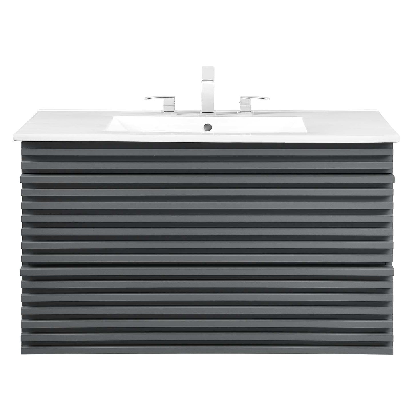 Modway Render 36" Wall-Mount Bathroom Vanity | Bathroom Accessories | Modishstore-33