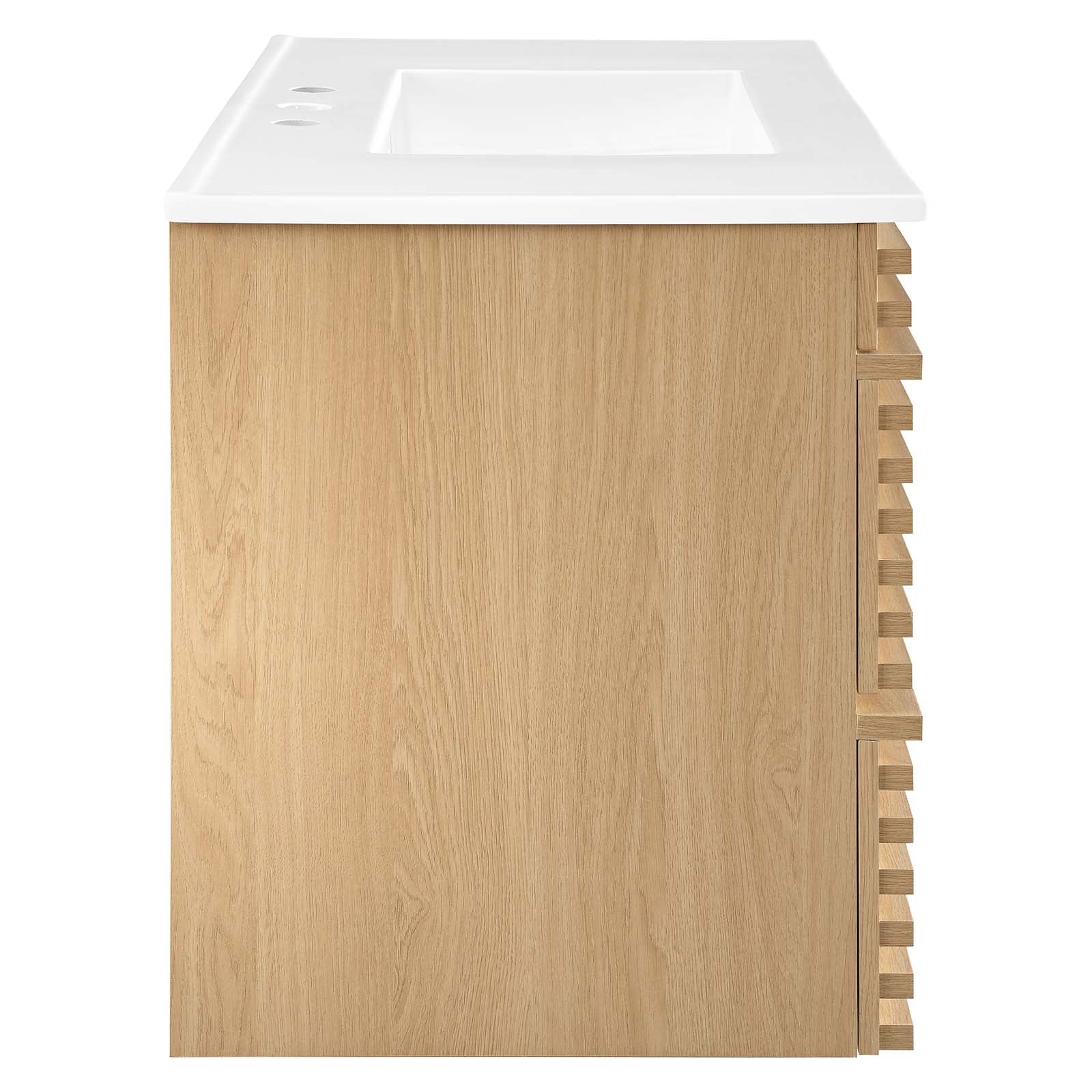 Modway Render 36" Wall-Mount Bathroom Vanity | Bathroom Accessories | Modishstore-43