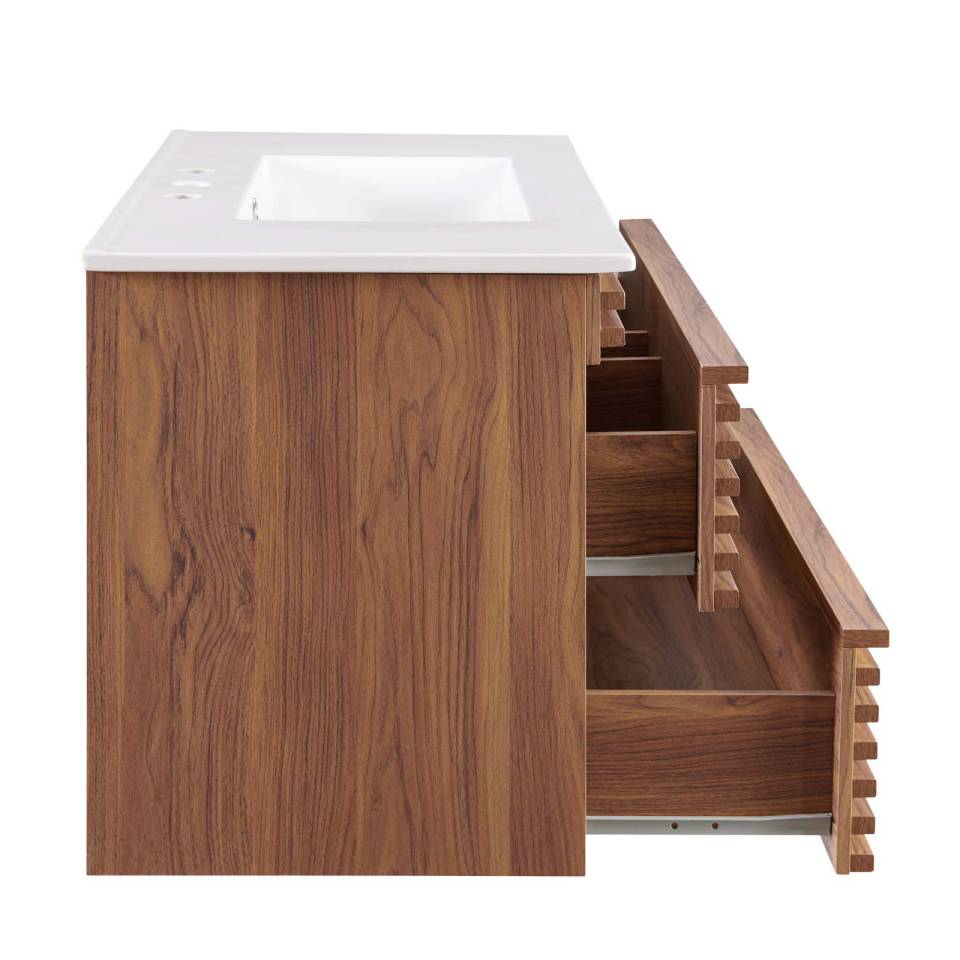 Modway Render 36" Wall-Mount Bathroom Vanity | Bathroom Accessories | Modishstore-8