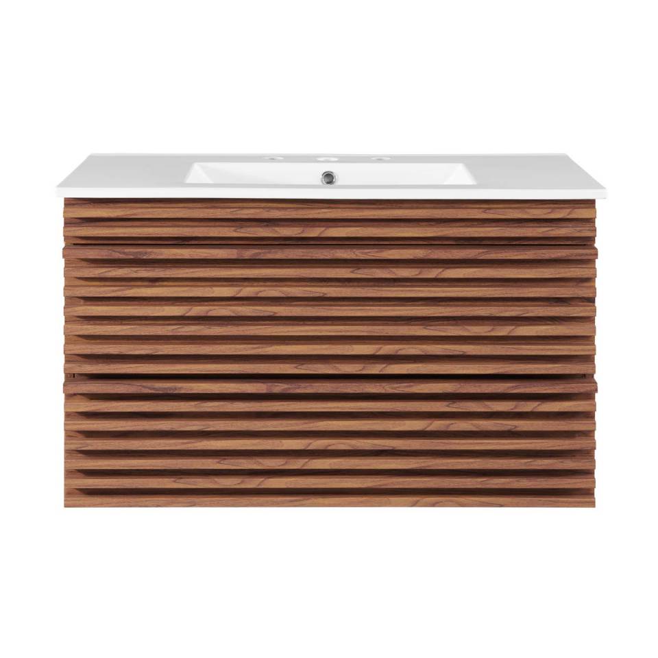 Modway Render 36" Wall-Mount Bathroom Vanity | Bathroom Accessories | Modishstore-10