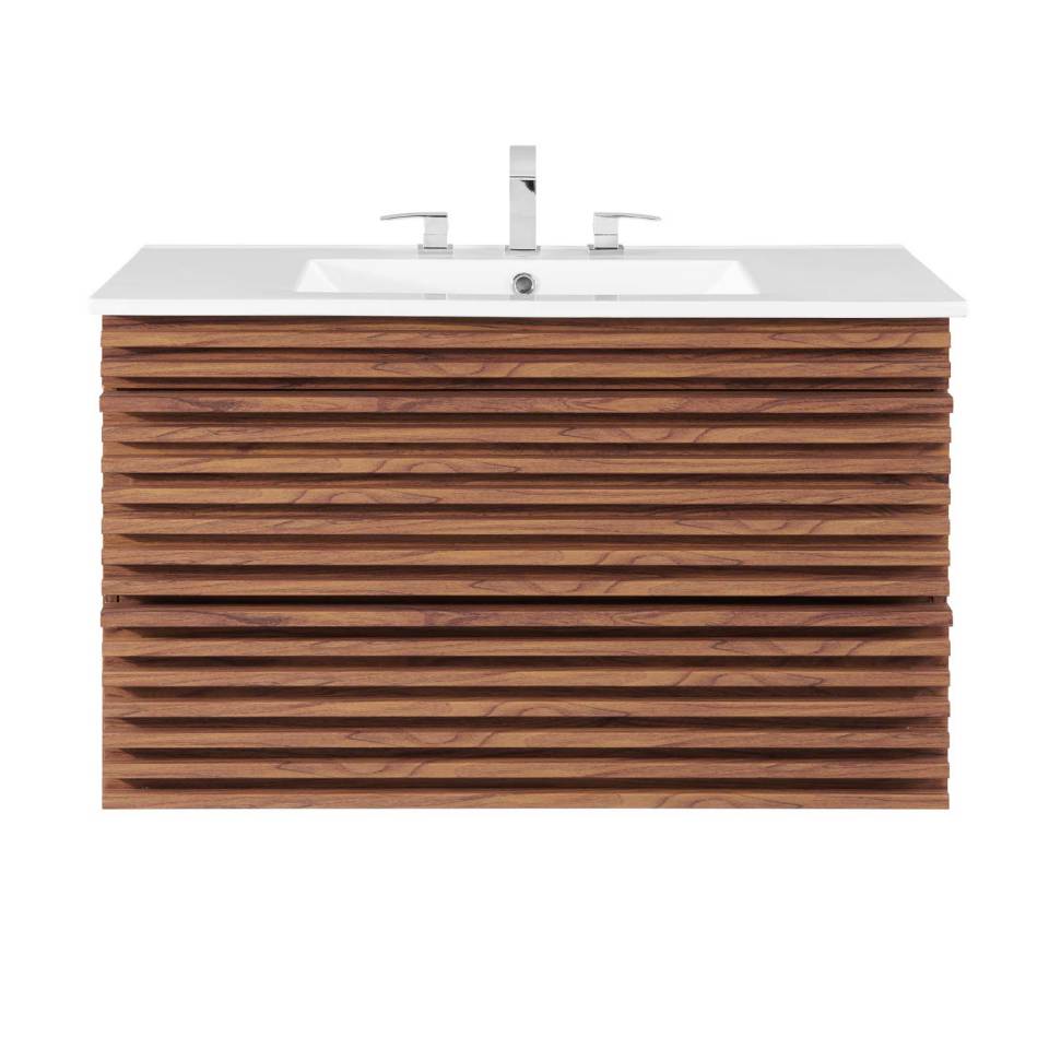 Modway Render 36" Wall-Mount Bathroom Vanity | Bathroom Accessories | Modishstore-2
