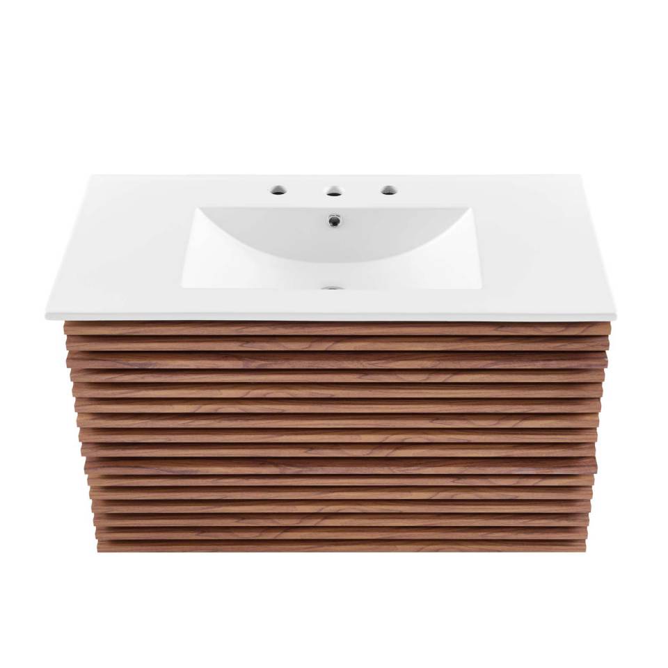 Modway Render 36" Wall-Mount Bathroom Vanity | Bathroom Accessories | Modishstore-3