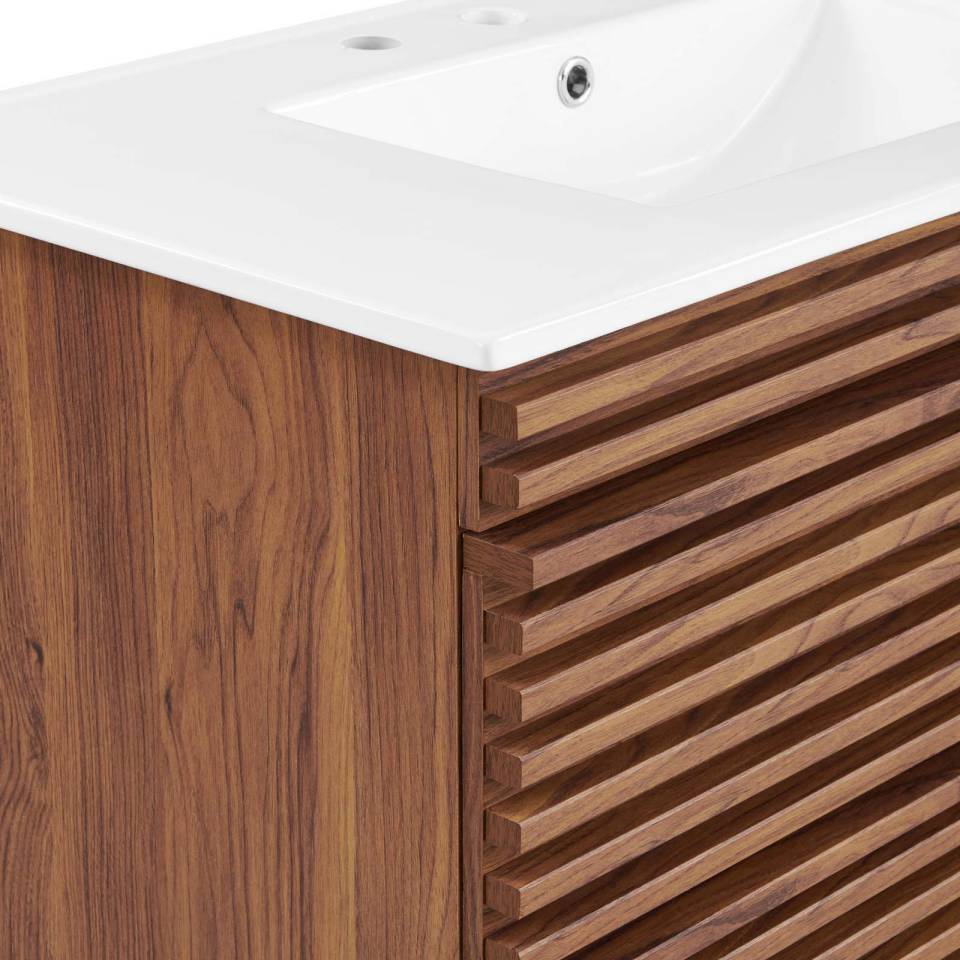 Modway Render 36" Wall-Mount Bathroom Vanity | Bathroom Accessories | Modishstore-4