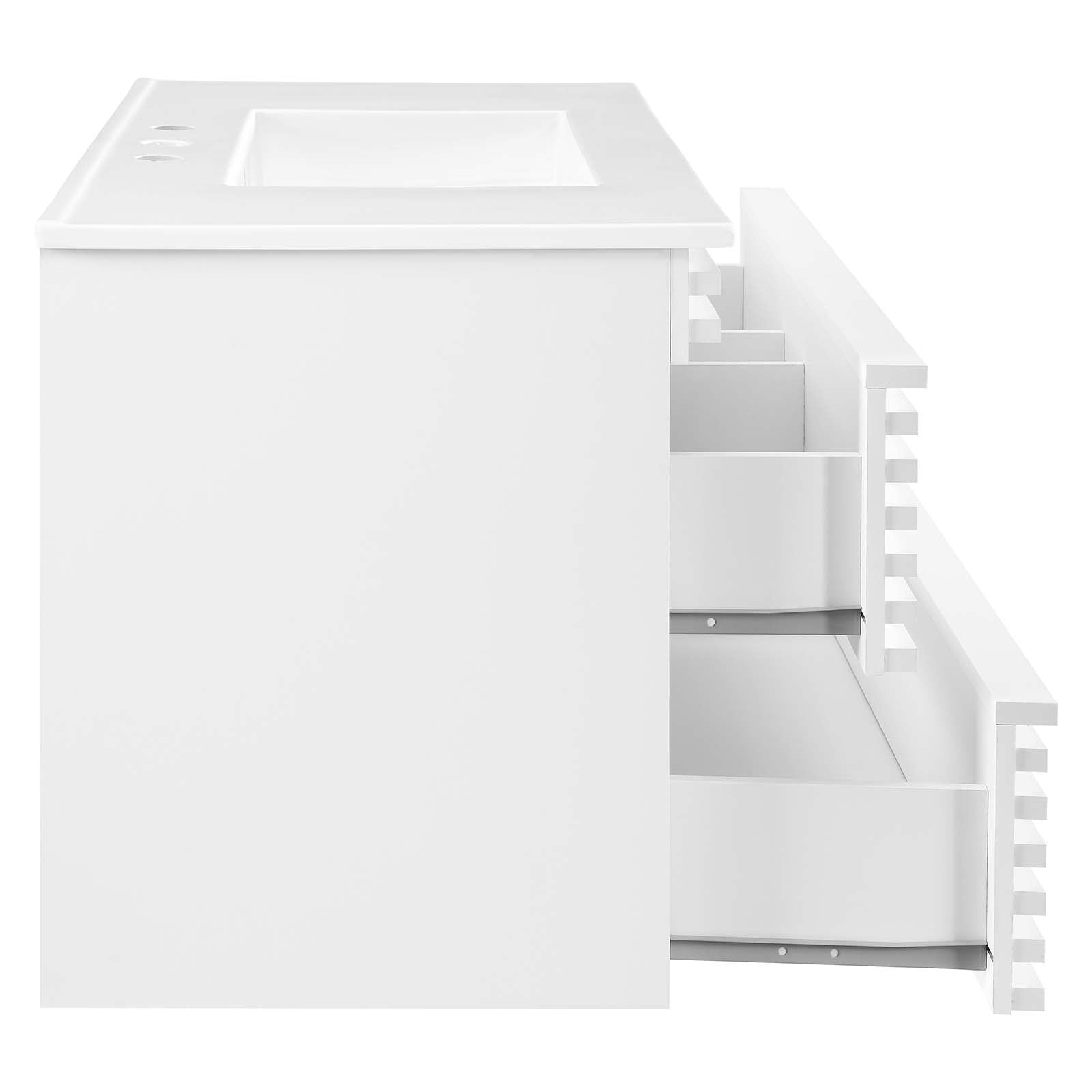 Modway Render 36" Wall-Mount Bathroom Vanity | Bathroom Accessories | Modishstore-60