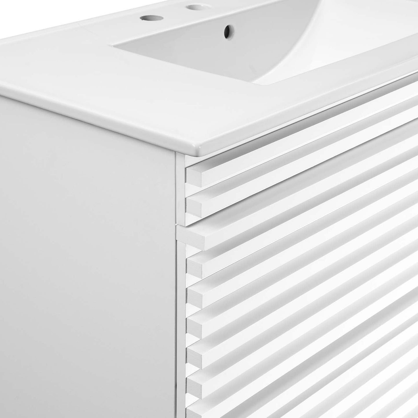 Modway Render 36" Wall-Mount Bathroom Vanity | Bathroom Accessories | Modishstore-62